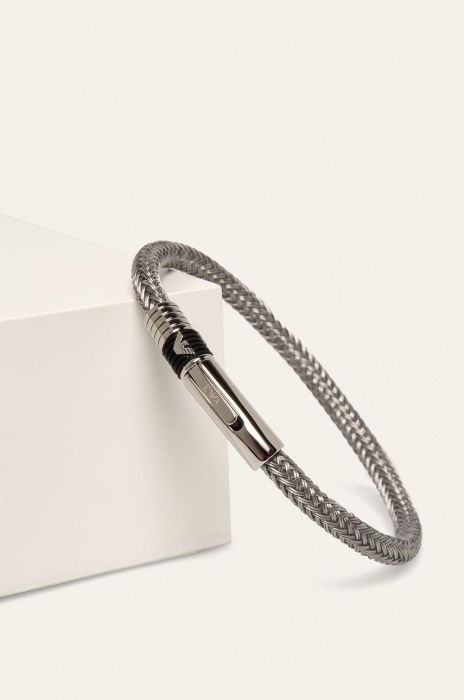 Emporio Armani - Браслет колір чорний (387992)