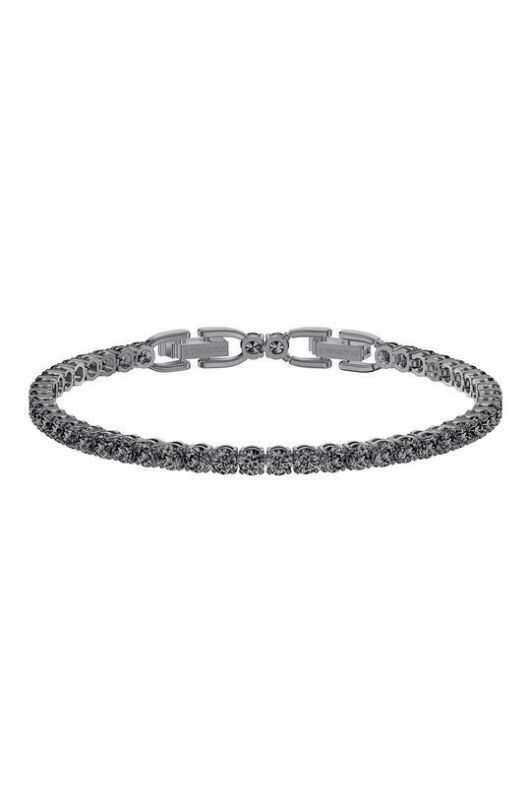 Swarovski - Браслет TENNIS DLX колір срібний