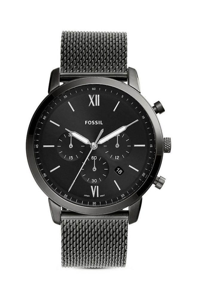 Diesel - Годинник колір чорний фото 5
