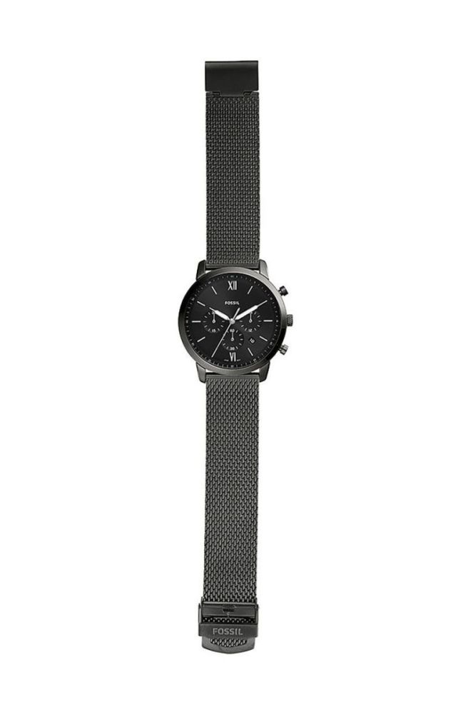 Diesel - Годинник колір чорний фото 7