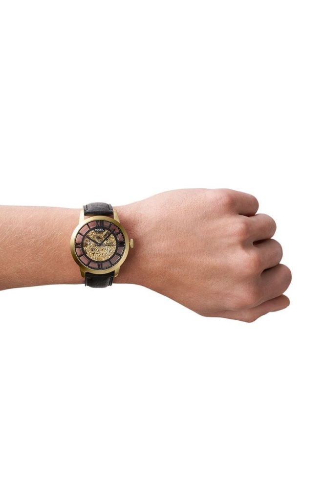 Годинник Fossil ME3210 чоловічий колір золотий фото 5