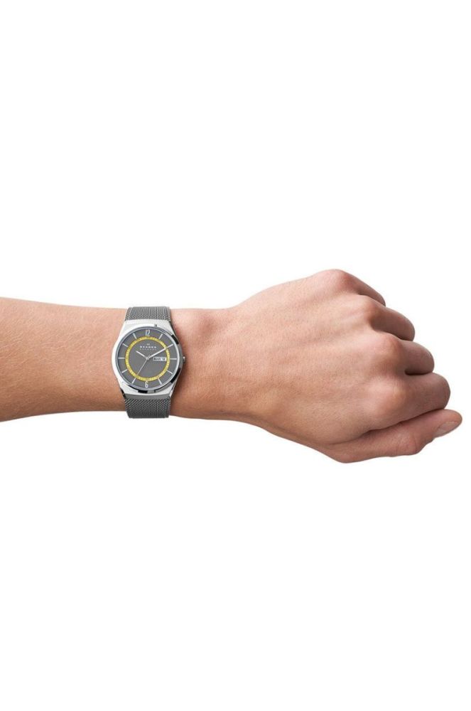 Годинник Skagen SKW6789 чоловічий колір срібний фото 4