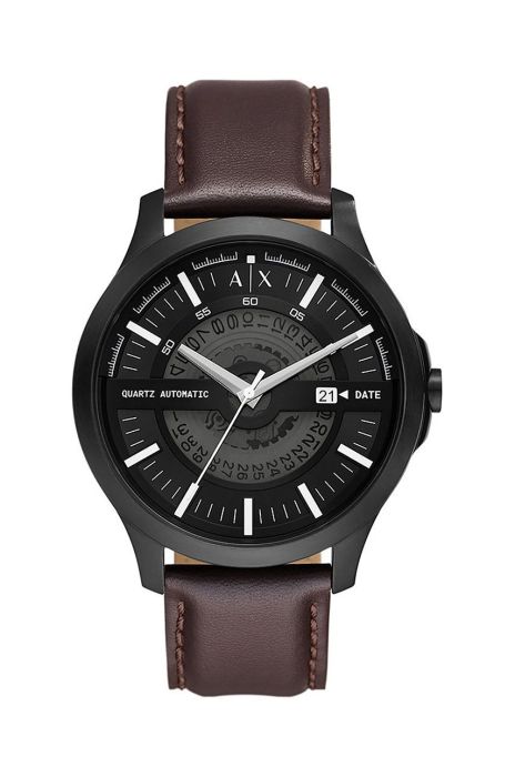 Годинник Armani Exchange чоловічий колір чорний (2781521)