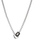 Ланцюжок Emporio Armani чоловічий колір срібний (2781549)
