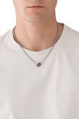 Ланцюжок Emporio Armani чоловічий колір срібний (2781549)