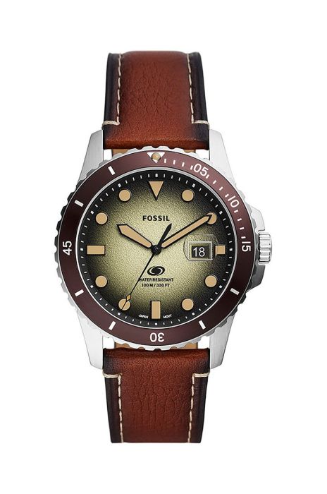 Годинник Fossil чоловічий колір срібний (2781554)