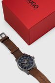 Годинник HUGO чоловічий колір коричневий