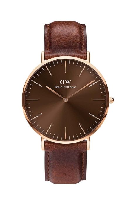 Годинник Daniel Wellington чоловічий колір коричневий (3063358)