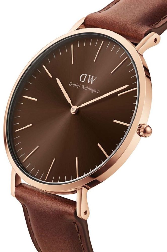 Годинник Daniel Wellington чоловічий колір коричневий (3063358) фото 2