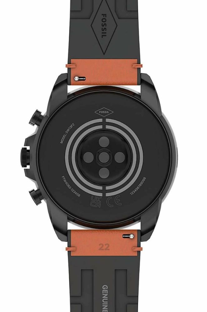 Smartwatch Fossil чоловічий колір чорний фото 4
