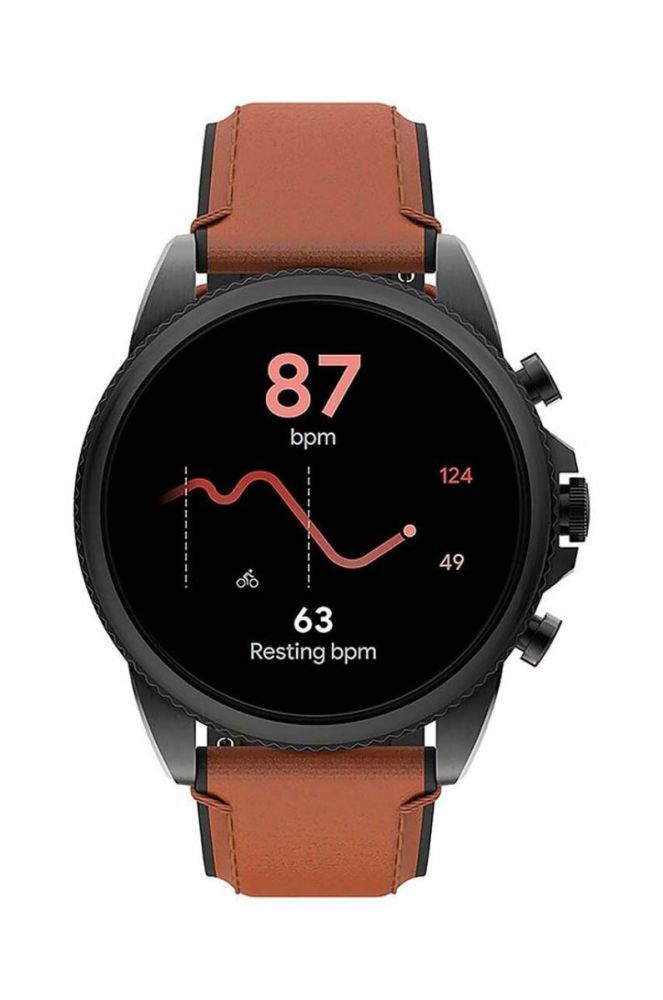 Smartwatch Fossil чоловічий колір чорний фото 6