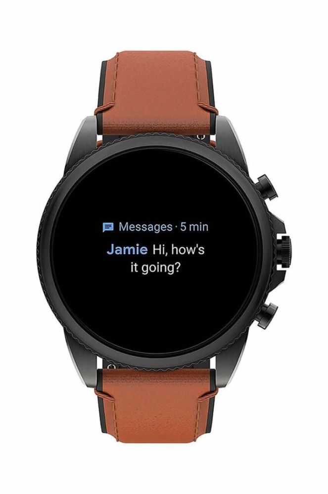 Smartwatch Fossil чоловічий колір чорний фото 8