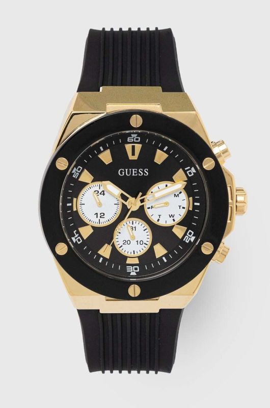 Годинник Guess чоловічий колір чорний (3290435)