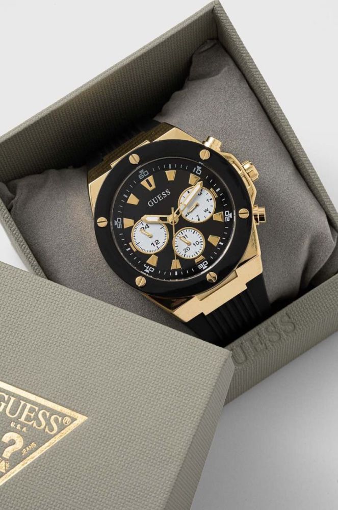 Годинник Guess чоловічий колір чорний (3290435) фото 3