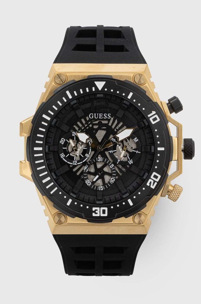 Годинник Guess чоловічий колір чорний (3290437)