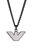 Ланцюжок Emporio Armani чоловічий колір чорний (3309586)