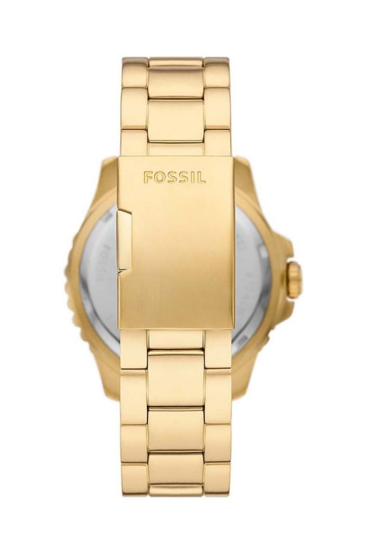 Годинник Fossil колір золотий фото 4