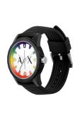 Годинник Armani Exchange чоловічий колір чорний (3309587)