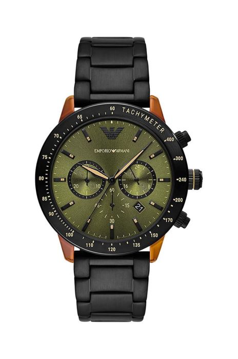 Годинник Emporio Armani чоловічий колір чорний (3309595)