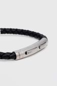 Шкіряний браслет Fossil чоловіча колір срібний (3553314)