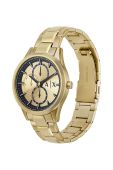 Годинник Armani Exchange чоловічий колір золотий (3305556)