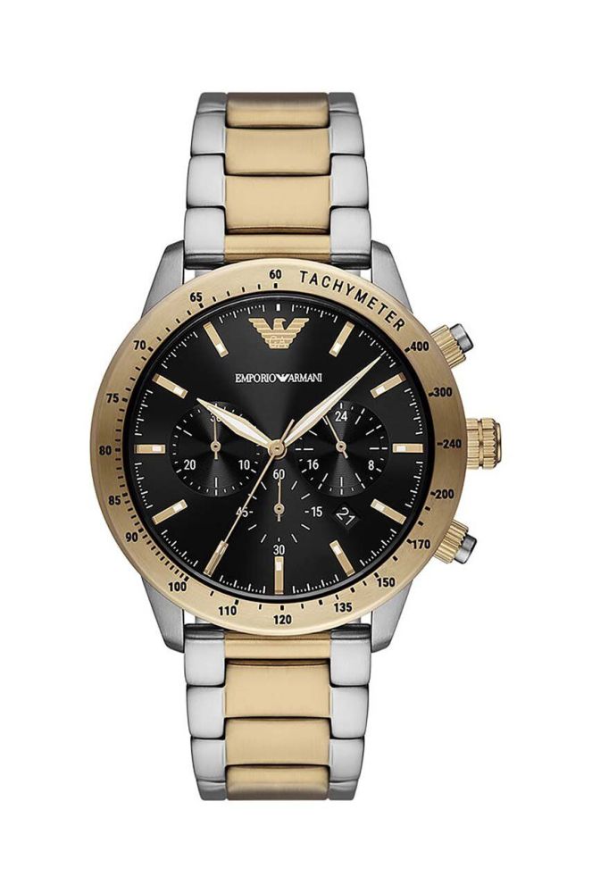 Годинник Emporio Armani чоловічий колір срібний (3309605)