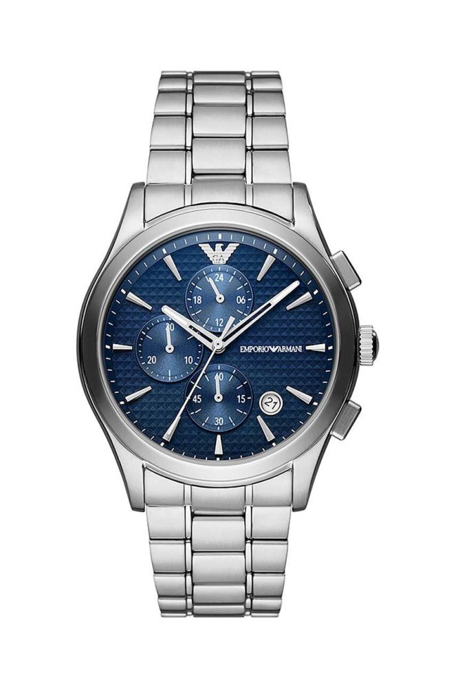 Годинник Emporio Armani чоловічий колір срібний (3359560)