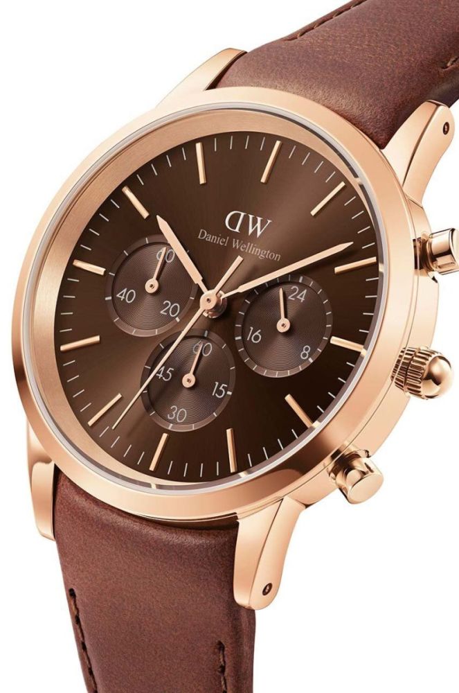 Годинник Daniel Wellington чоловічий колір коричневий (3312709) фото 2