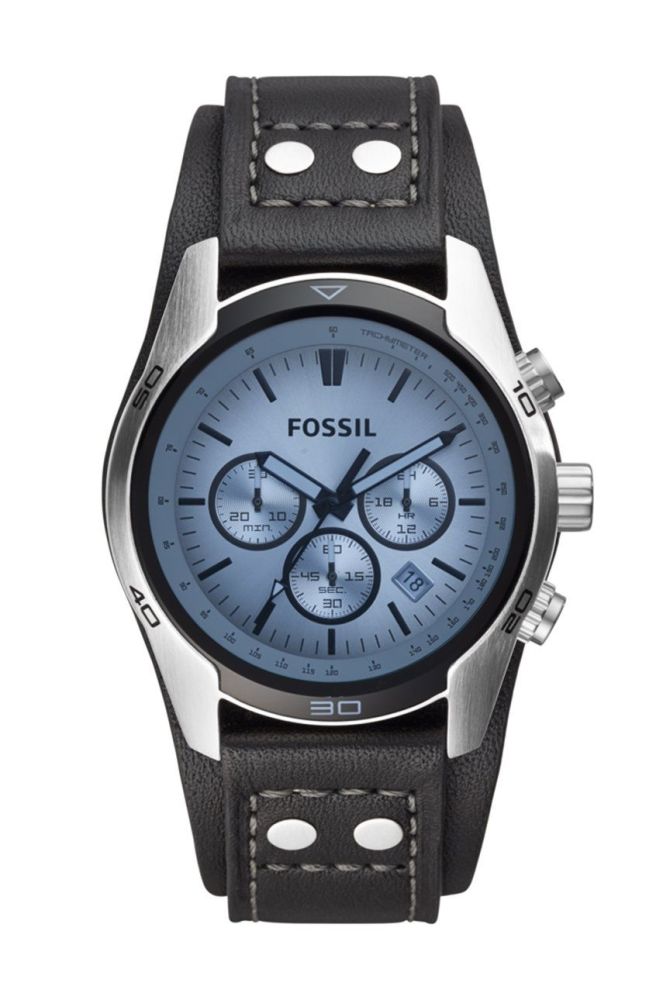 Fossil - Годинник CH2564 колір чорний