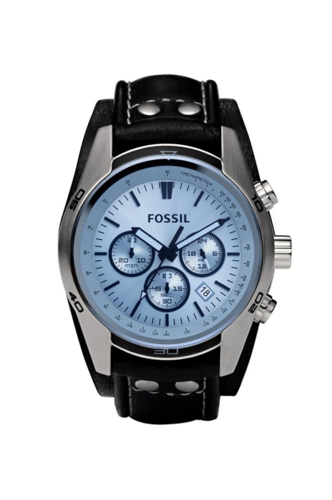 Fossil - Годинник CH2564 колір чорний фото 4