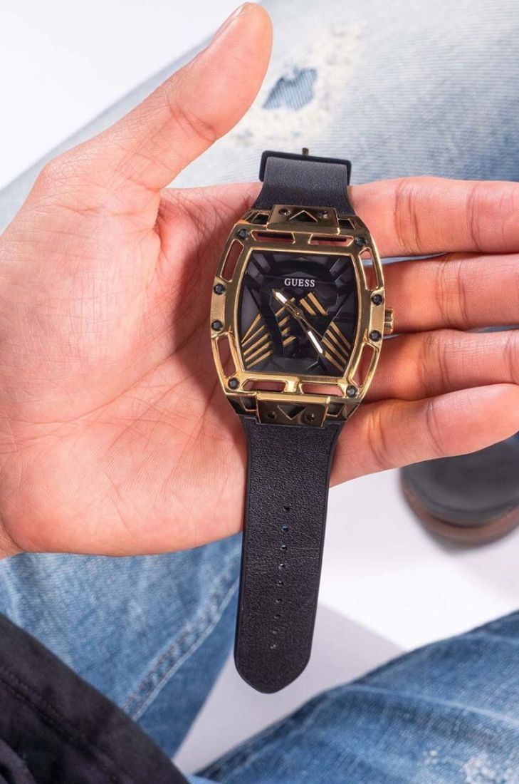 Годинник Guess GW0500G1 чоловічий колір чорний