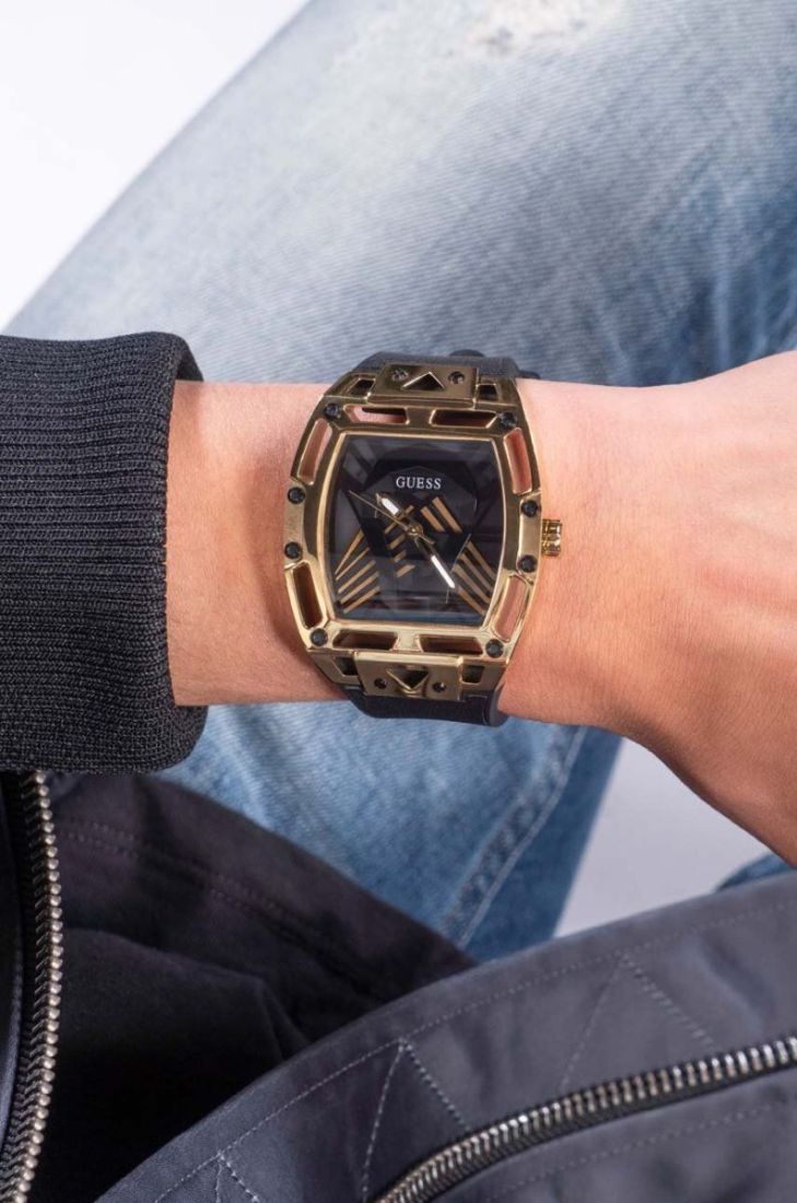 Годинник Guess GW0500G1 чоловічий колір чорний