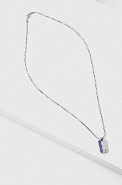 Ланцюжок Tommy Hilfiger чоловічий колір срібний (3380686)