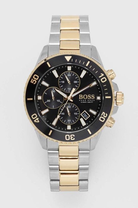 Годинник BOSS 1513908 чоловічий колір срібний
