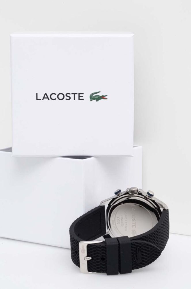 Годинник Lacoste 2011252 чоловічий колір чорний фото 3