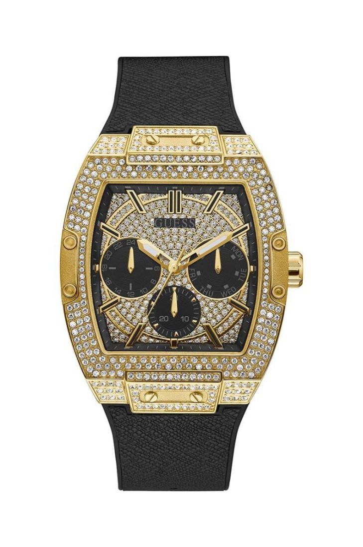 Годинник Guess GW0048G2 чоловічий колір чорний