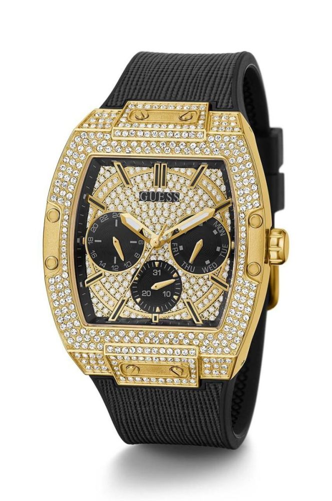 Годинник Guess GW0048G2 чоловічий колір чорний фото 2