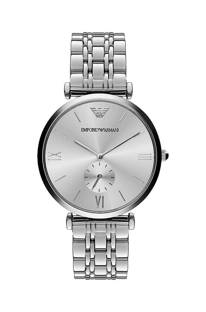 Годинник Emporio Armani чоловічий колір срібний (3388044)