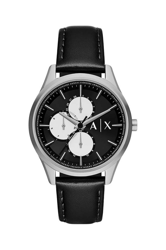 Годинник Armani Exchange чоловічий колір срібний (3473082)