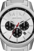 Годинник Armani Exchange чоловічий колір срібний (3457901)
