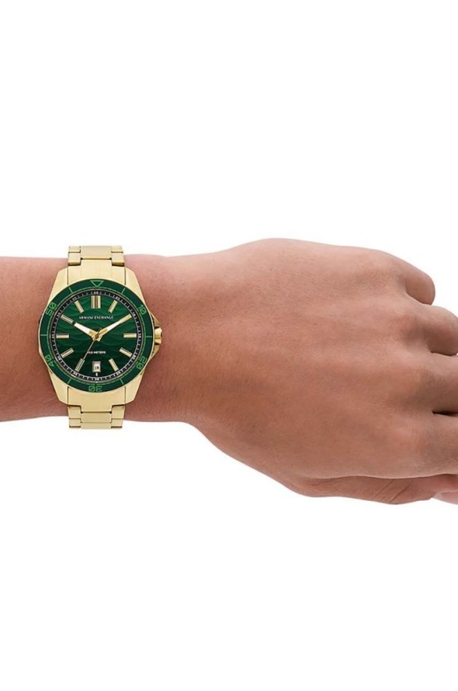 Годинник Armani Exchange чоловічий колір золотий (3473083) фото 6