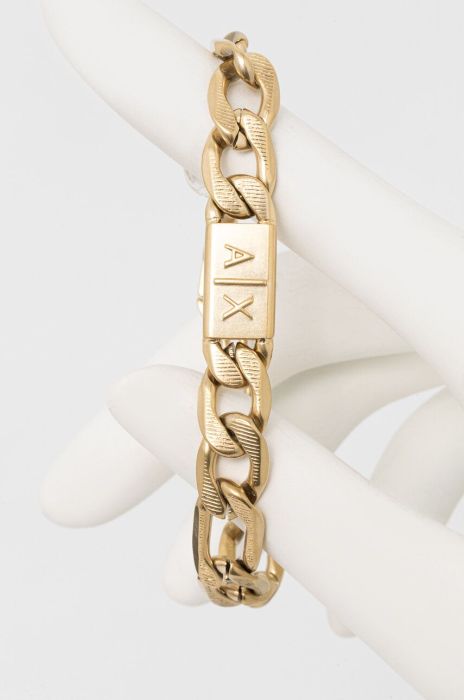 Браслет Armani Exchange чоловіча колір золотий (3476617)