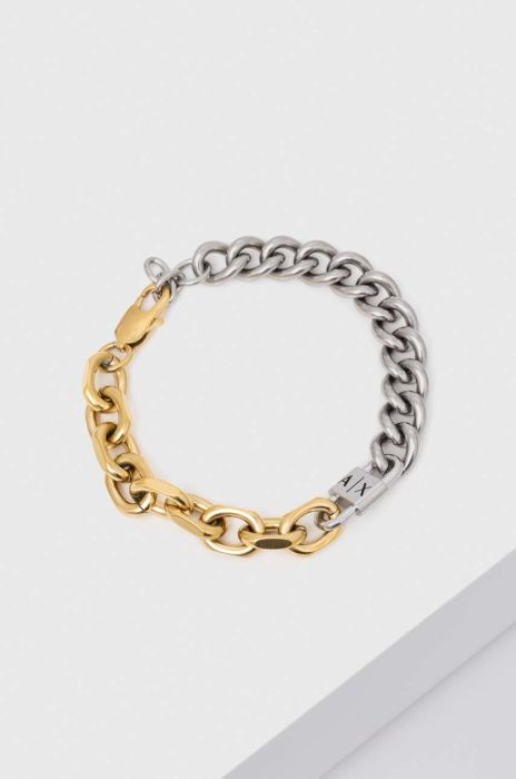 Браслет Armani Exchange чоловіча колір срібний (3553315)