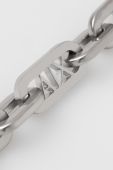 Браслет Armani Exchange чоловіча колір срібний (3476619)
