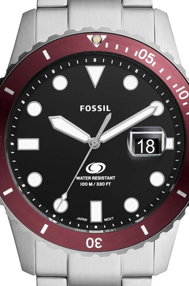 Годинник Fossil чоловічий колір срібний (3461453) фото 2