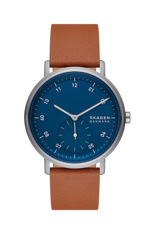 Годинник Skagen чоловічий колір коричневий (3511141)