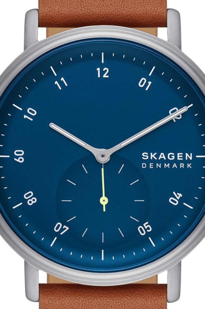 Годинник Skagen чоловічий колір коричневий (3511141) фото 2