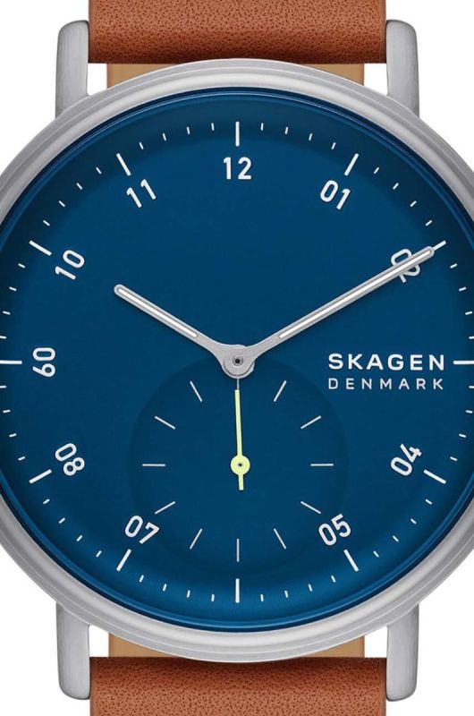 Годинник Skagen чоловічий колір коричневий (3511141) фото 2
