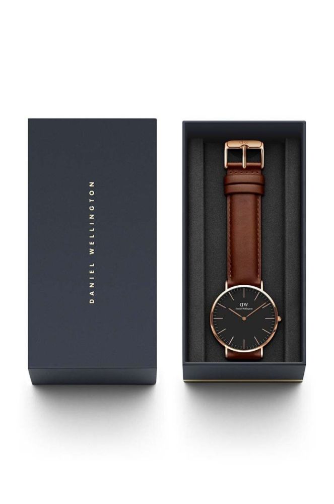Годинник Daniel Wellington Classic 40 St Mawes чоловічий колір чорний фото 3