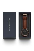 Годинник Daniel Wellington Classic 40 St Mawes чоловічий колір чорний